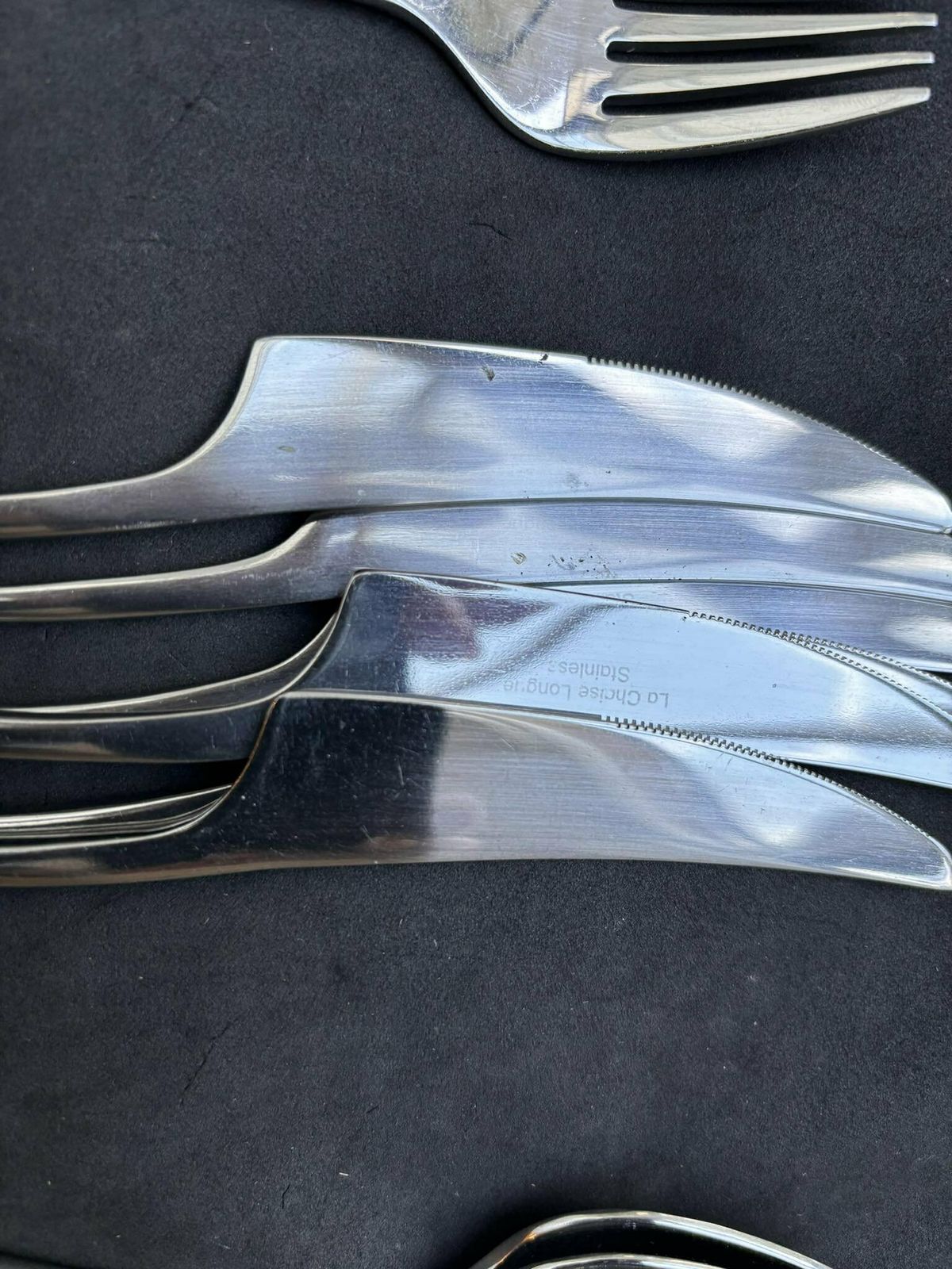 Flatware Twist Cutlery Twisted Set 18 Decor Medieval Viking Postmodern Flatware Handmade 6 Couple Gift Wedding photo Home Decor