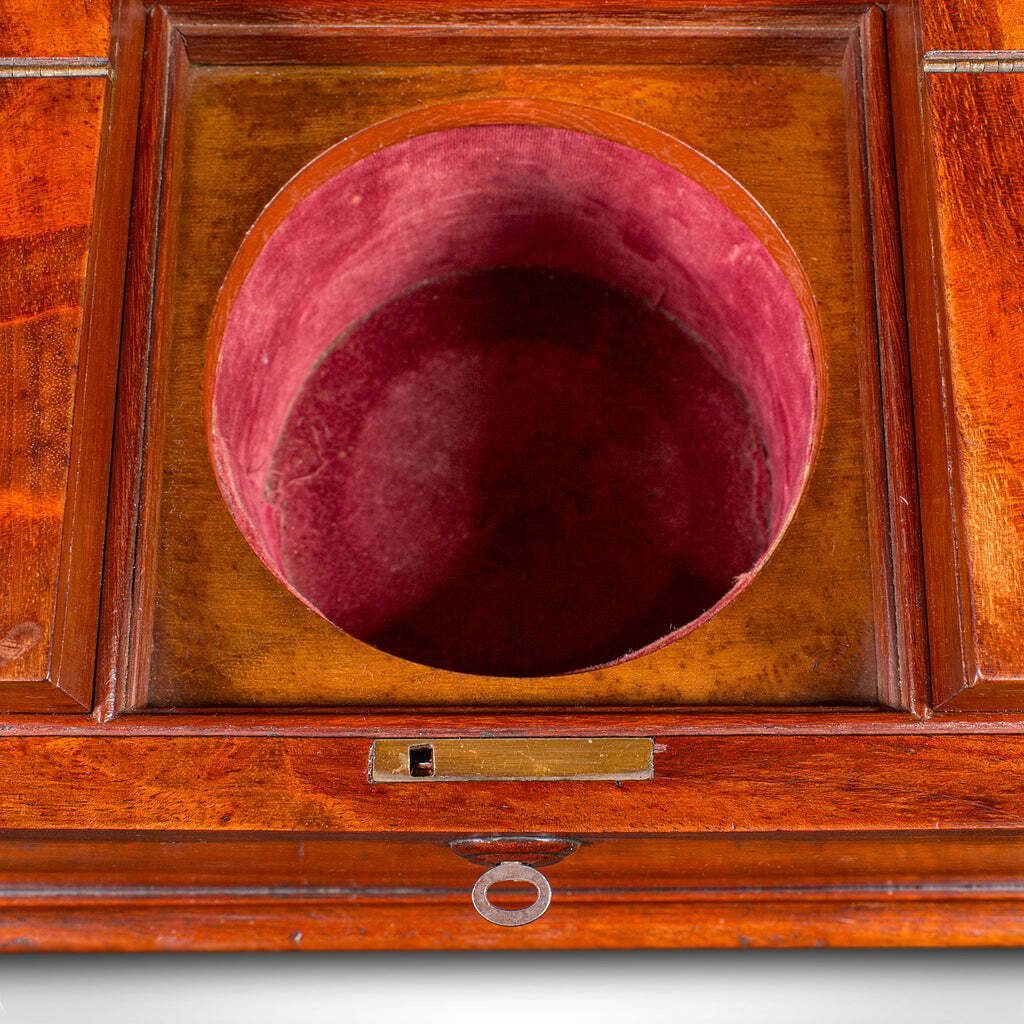 photo for sale Antique Loose Tea Caddy, English, Dual Compartment Beverage Case, Regency, 1820