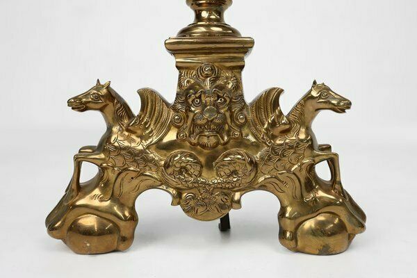 Large 20th Century Neo Classical Copper Firebucks, France, 1940, Set Of 2 photo for sale