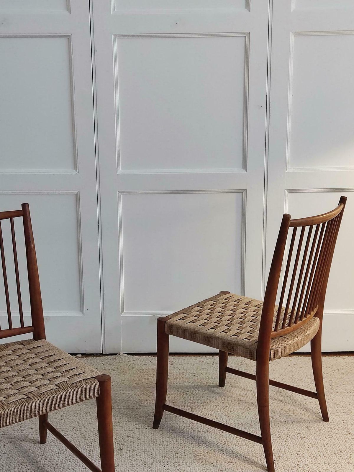 Pair Of Paolo Buffa Chairs photo for sale