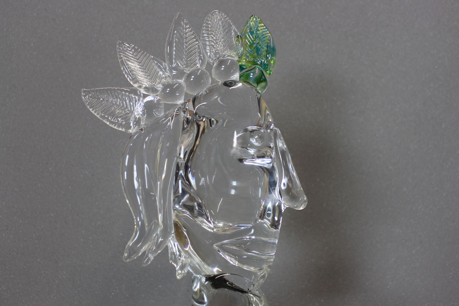 Unique Glass Sculpture By Carlos Pebaque Of Gullaskruf Of Sweden photo furniture