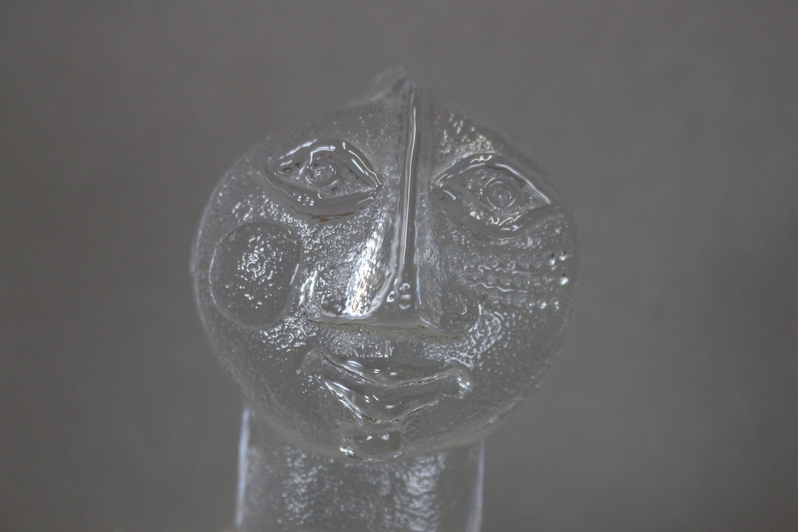 1960’s Boda Glass Sculpture By Bertil Vallien photo Art