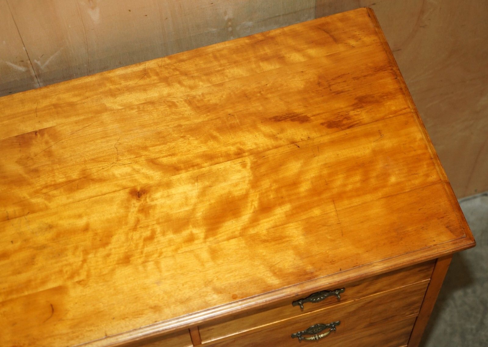 photo buy Very Rare Antique Victorian Howard & Son's Stamped Victorian Chest Of Drawers