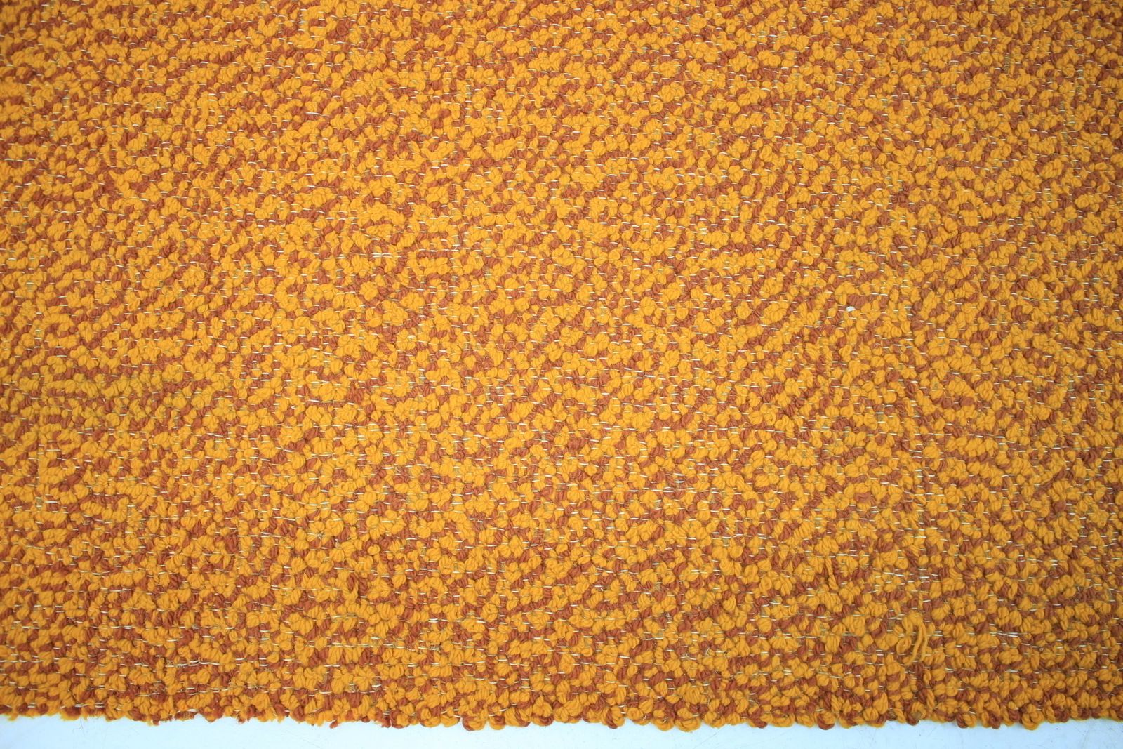 Big Mid Century Hand Woven Carpet / Rug By Valašské Meziříčí, 1960s photo for sale