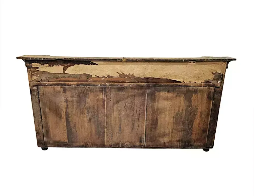 A Very Fine And Unusual Early 19th Century Compartmental Overmantel Mirror photo Home Decor