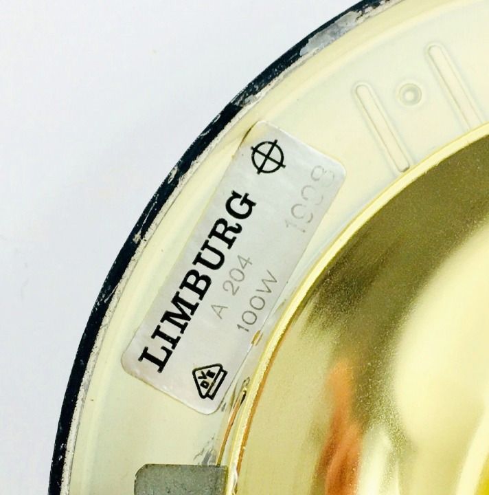 photo furniture Mid Century Amber Bubble Glass Plafondlamp Van Helena Tynell Voor Limburg, Duitsland, Jaren 1960