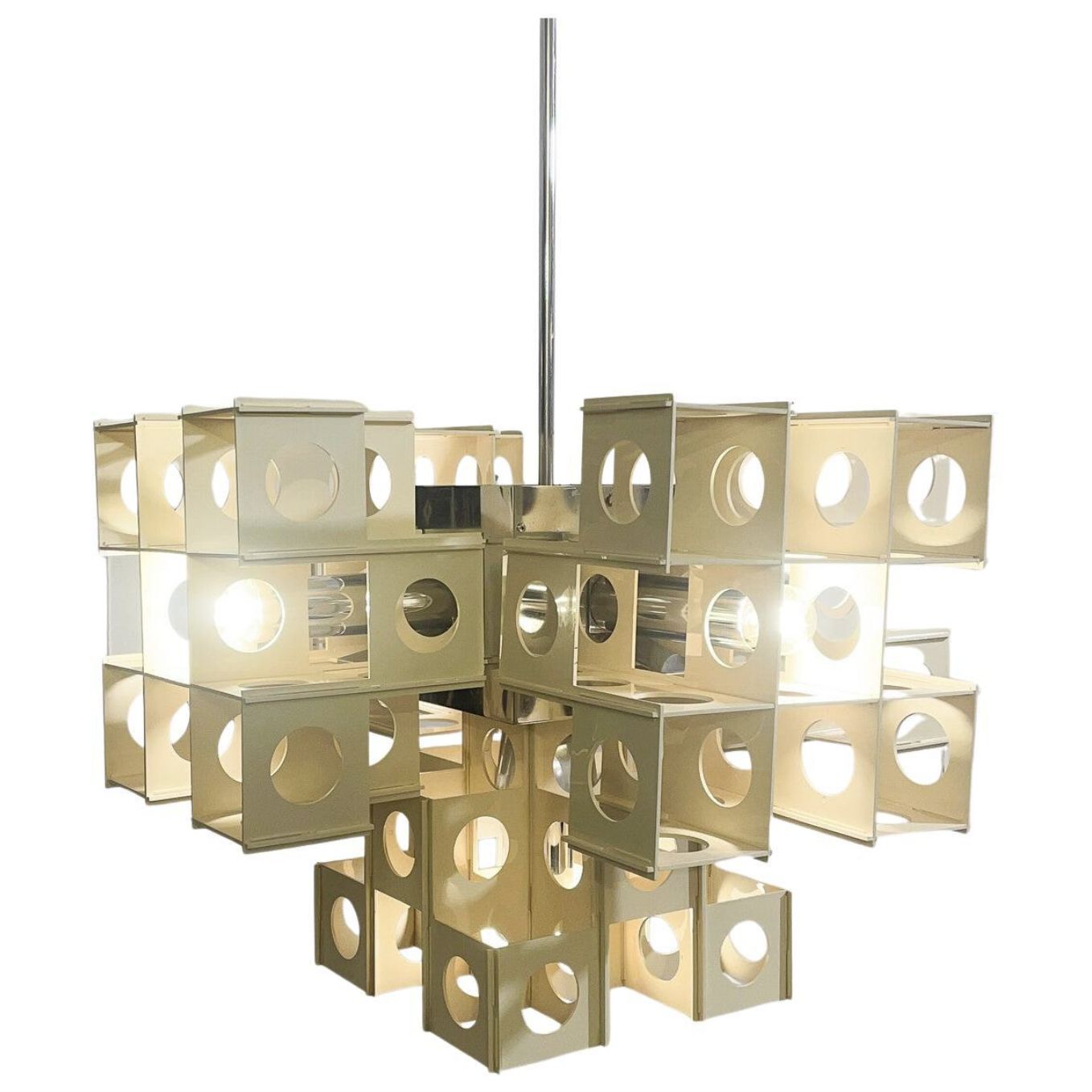 Mid Century Modern Suspension By Francesco Bocola For Stilnovo
