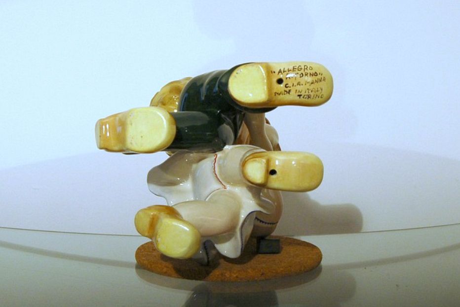 photo for sale Artistic Ceramic C.I.A. Manna Torino   Mod. " Allegro Ritorno " Italy 1940