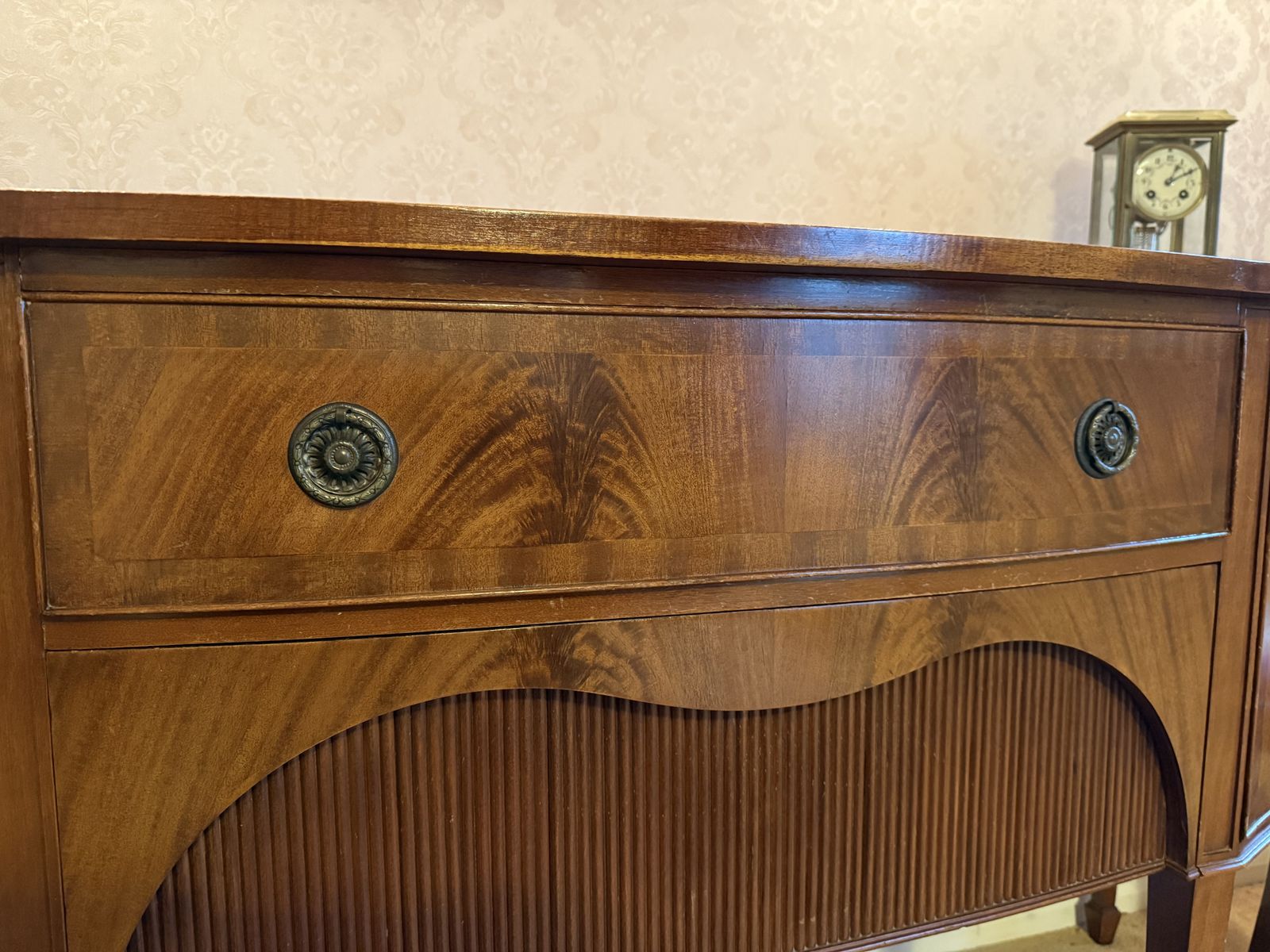 Beithcraft Side Board, Mahogany, 2 Drawers And 2 Cupboards photo furniture
