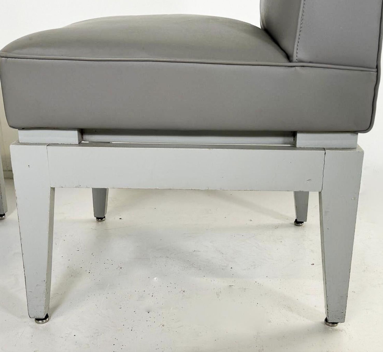 Mid Century Modern Pair Of Chairs By Emiel Veranneman photo for sale