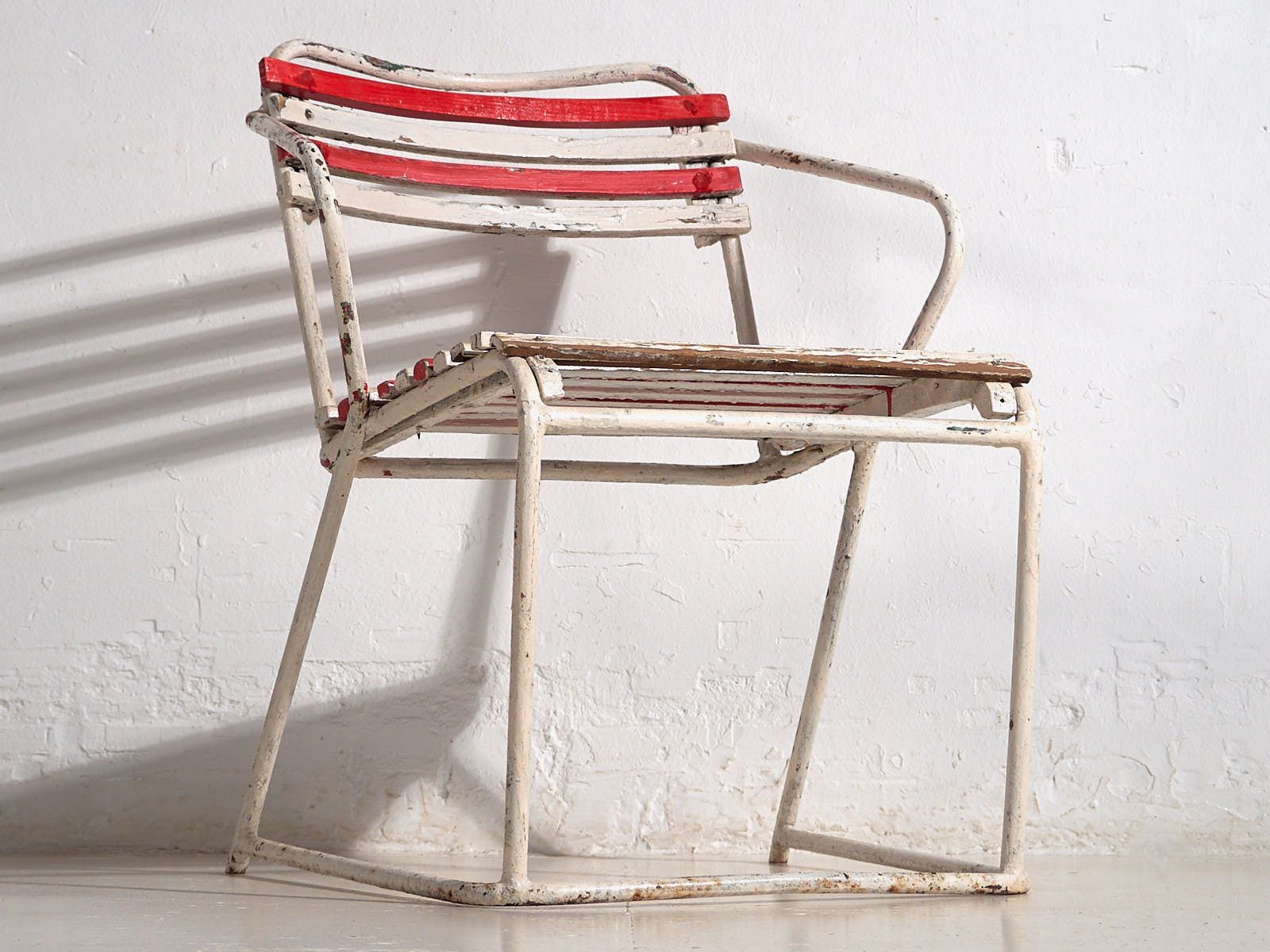 photo furniture Antique Outdoor Chairs (C.1920). Set Of 2 Pieces