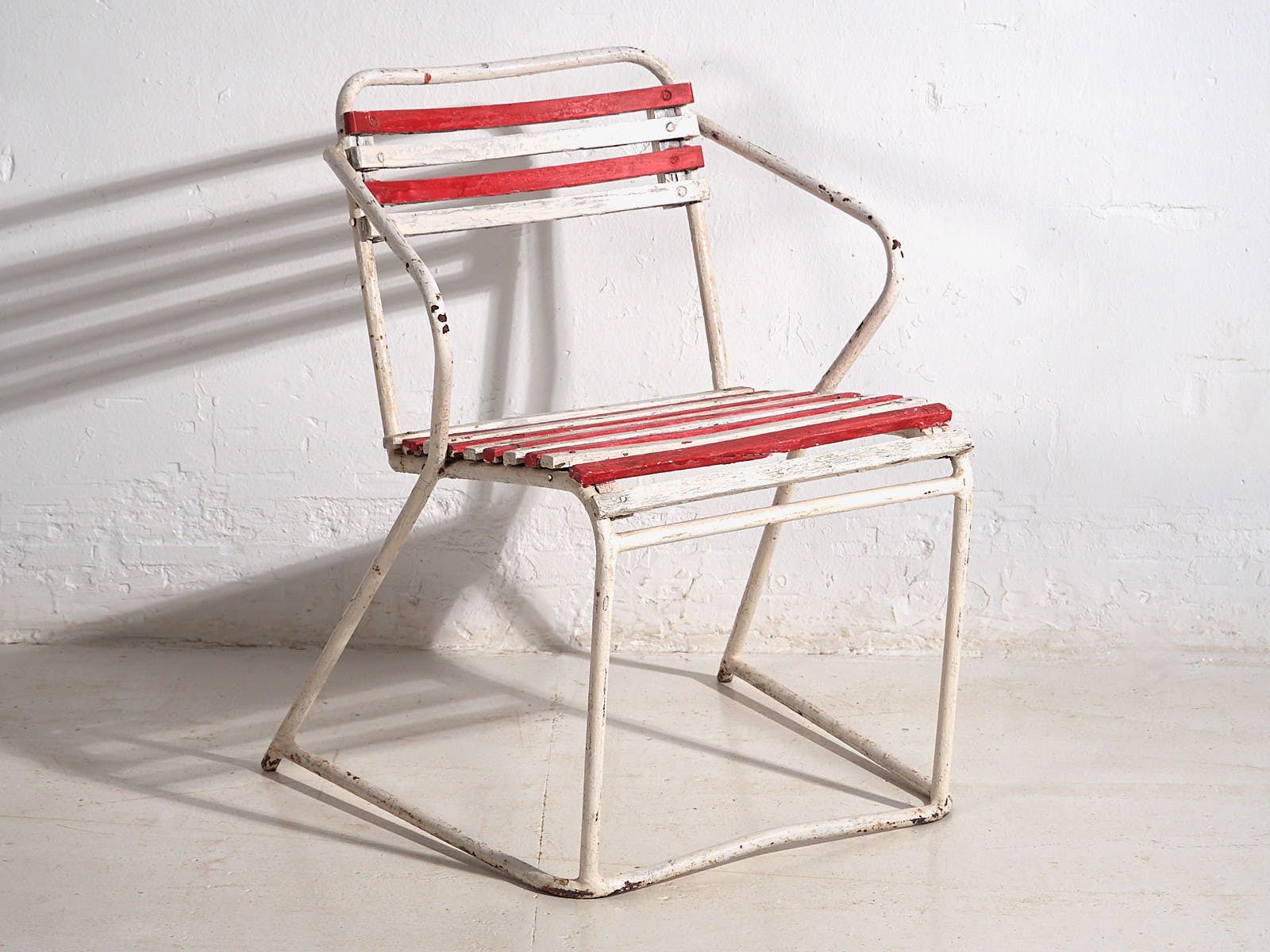 photo for sale Antique Outdoor Chairs (C.1920). Set Of 2 Pieces