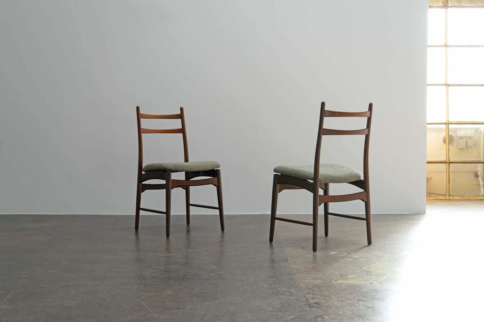 Set Of Twelve Mid Century Teak Dining Chairs By Wilkhahn Germany, 1958 photo vinterior