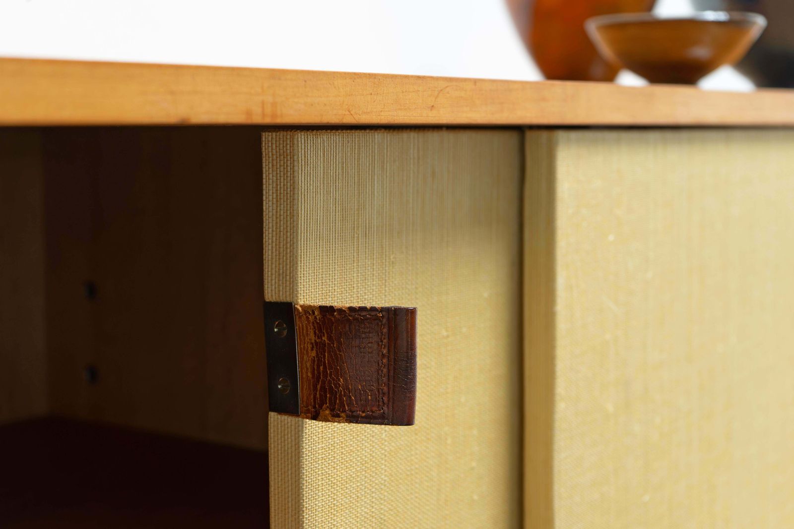 photo furniture Mid Century Wall Hanging Sideboard By Florence Knoll, Knoll International, 1950s