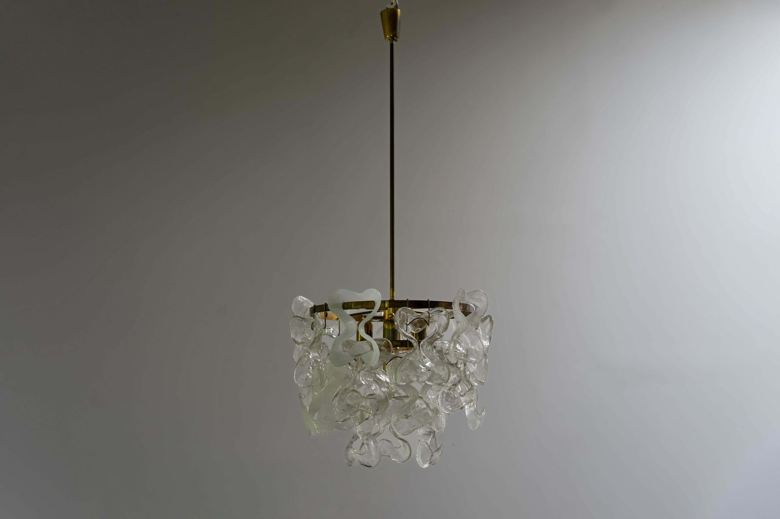 Mid Century Kalmar Leuchten   "Catena" Chandelier By Carlo Nason, 1960s photo vintage