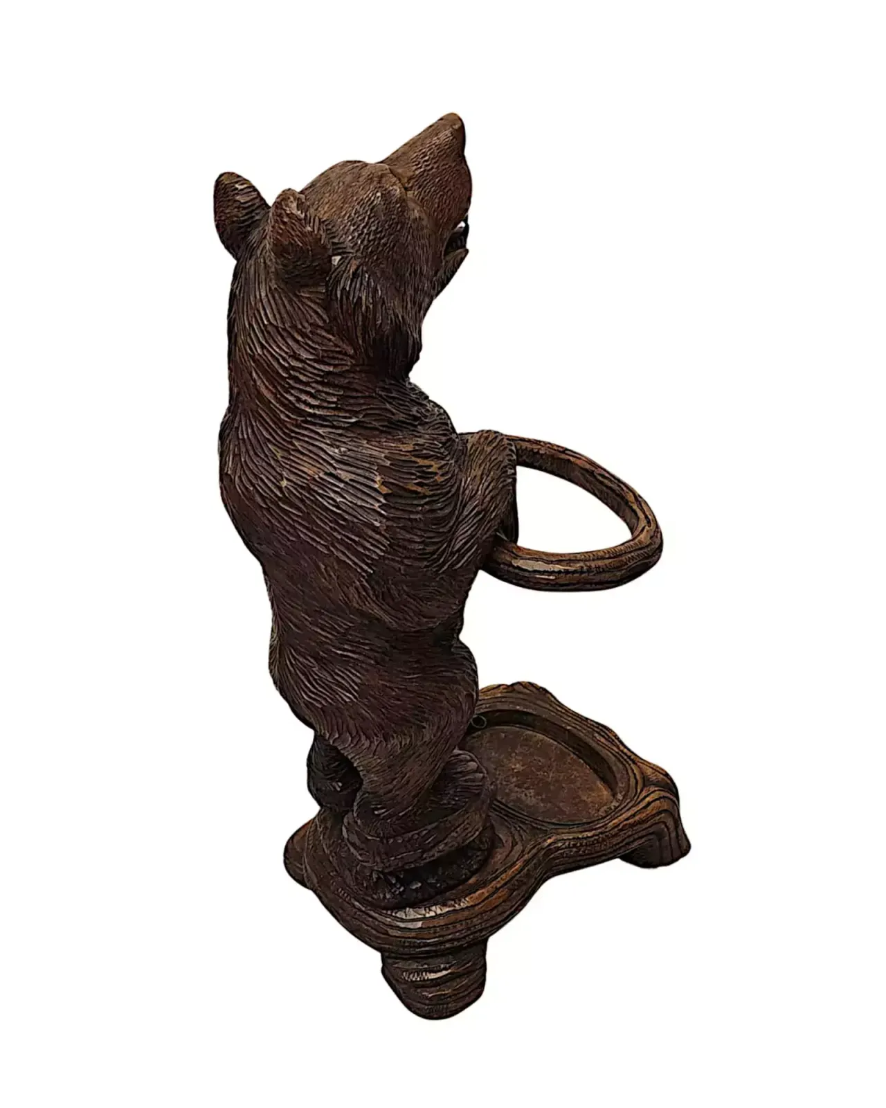 photo furniture A Very Rare 19th Century Original Black Forest Bear Stick Or Umbrella Stand