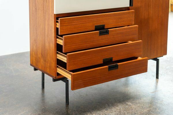 Furniture Japanese Cu01 Highboard By Cees Braakman For Pastoe, 1958 photo