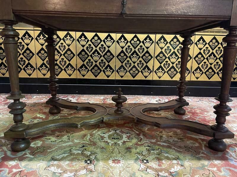 Bureau Ou Console D'entrée Style Louis XIII   Renaissance photo Furniture