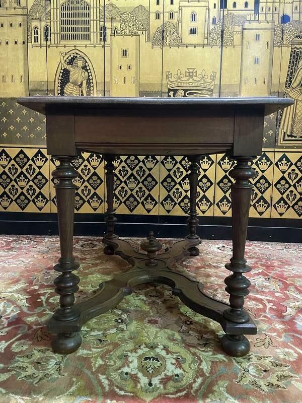 Bureau Ou Console D'entrée Style Louis XIII   Renaissance photo 660.0