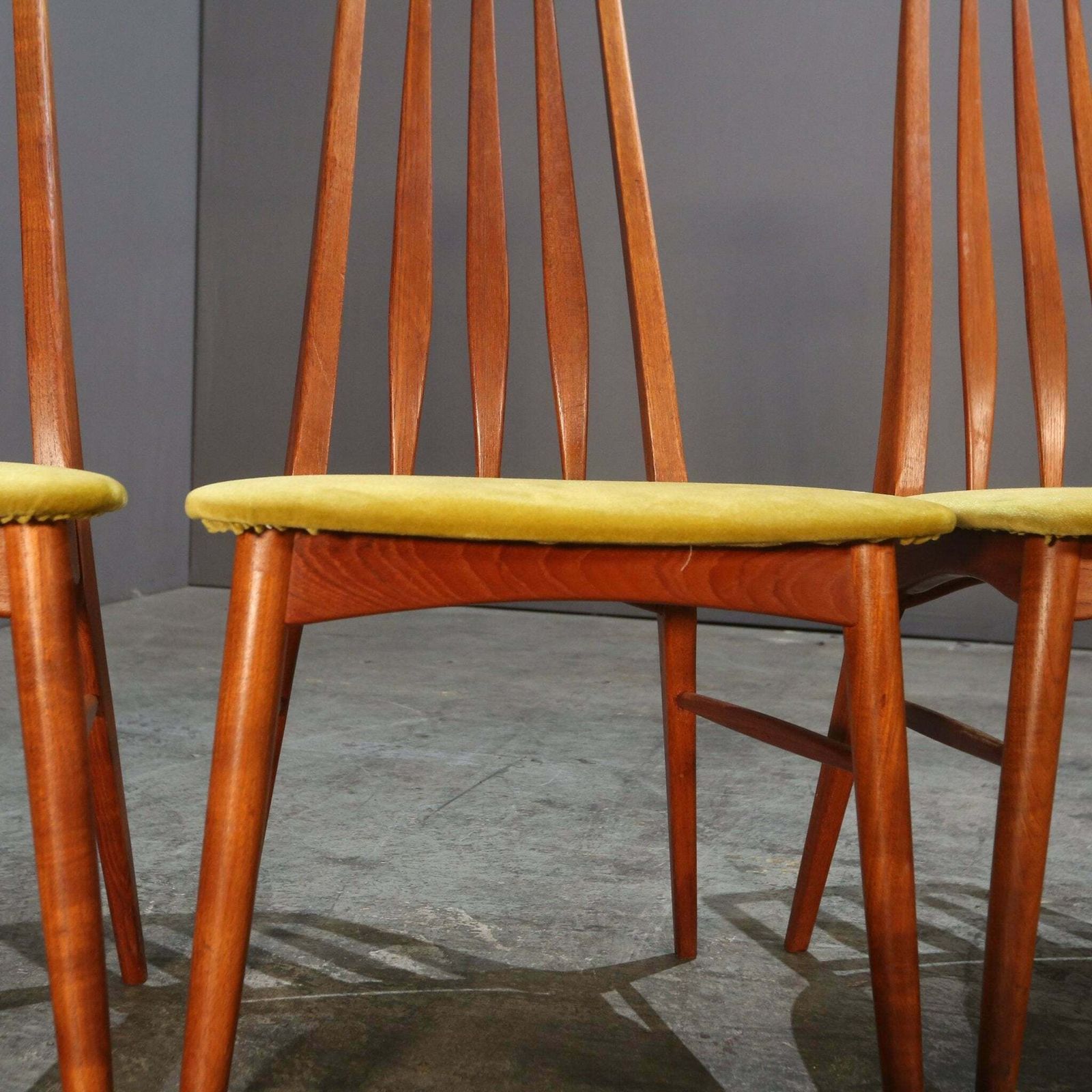 Koefoeds Hornslet Eva Dining Chairs By Niels Koefoed, Set Of Six photo vinterior