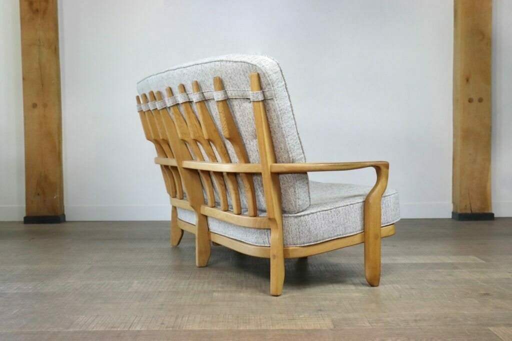 Guillerme Et Chambron ‘Juliette’ Sofa, France 1955 photo furniture