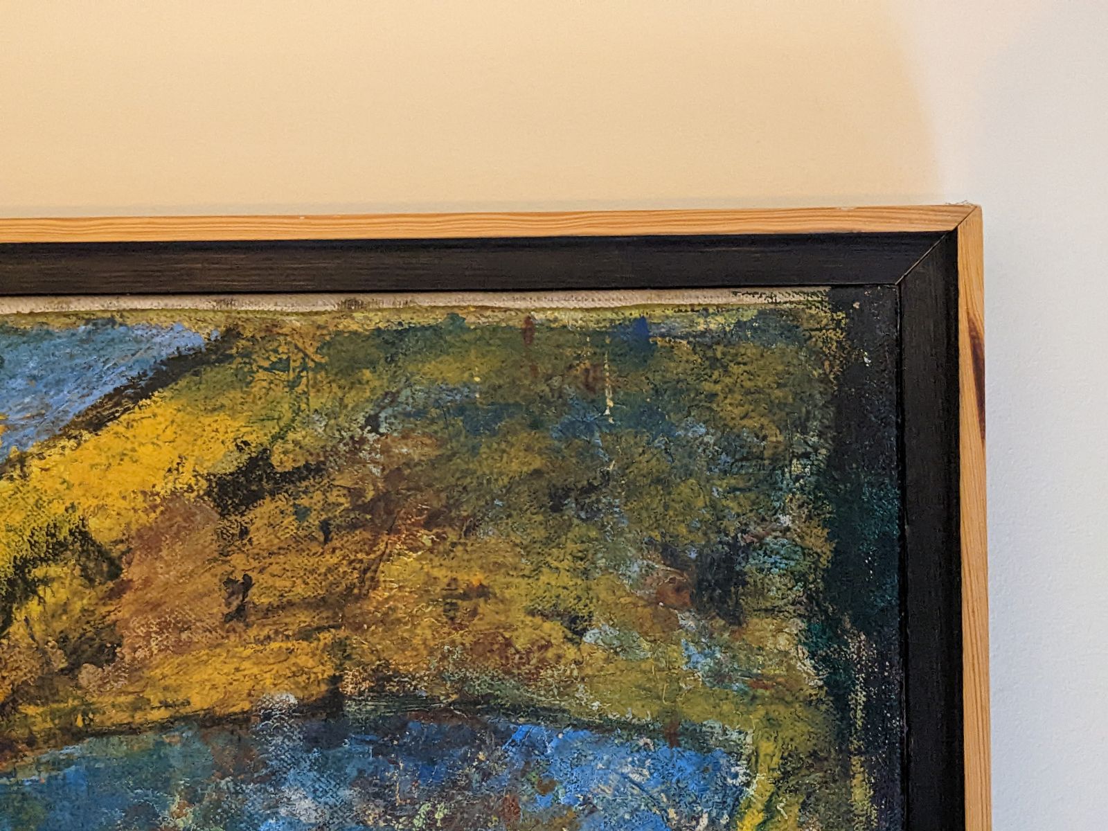 Large Original Woman Female Figure Painting On Canvas * Framed Ready To Hang