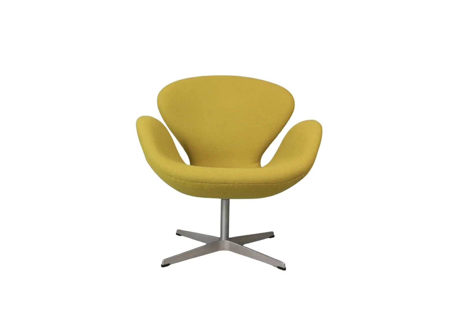 Swan Chair In Yellow Designed By Arne Jacobsen And Fritz Hansen photo furniture