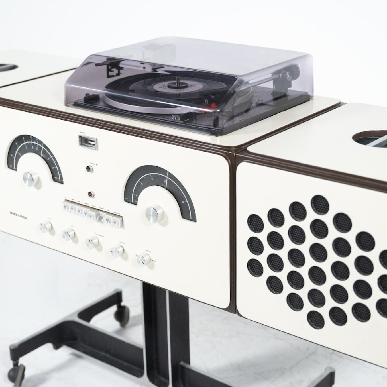 White Record Player Brionvega By Achille & Pier Giacomo Castiglioni, 1960s photo buy