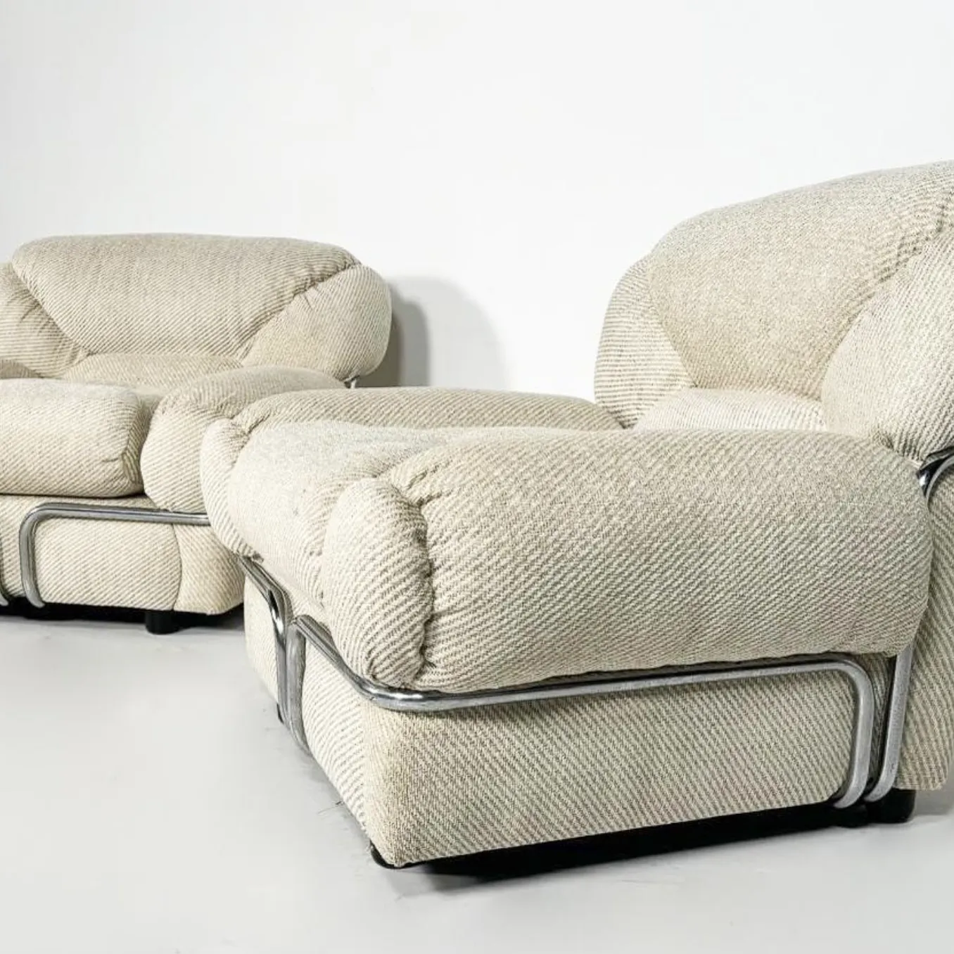 Mid Century Modern Pair Of Italian Armchairs, 1960s photo 4320.0