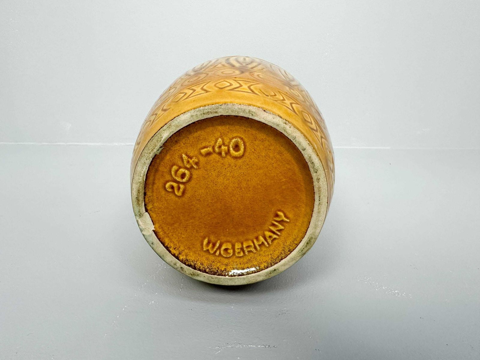 Vintage Mid Century Vase By Scheurich 264 40, West Germany photo buy