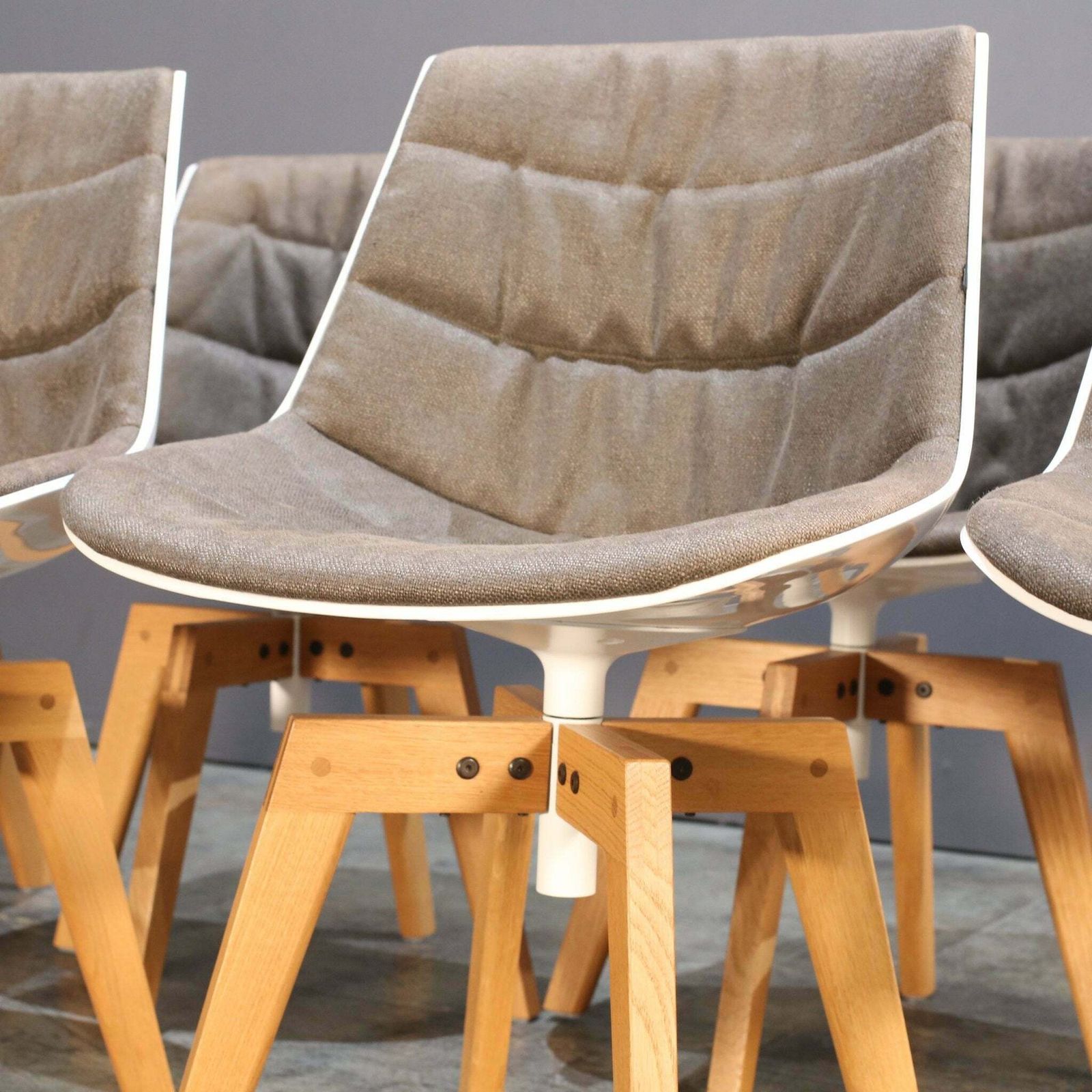 Mdf Italia Flow Chair By Jean Marie Massaud photo for sale