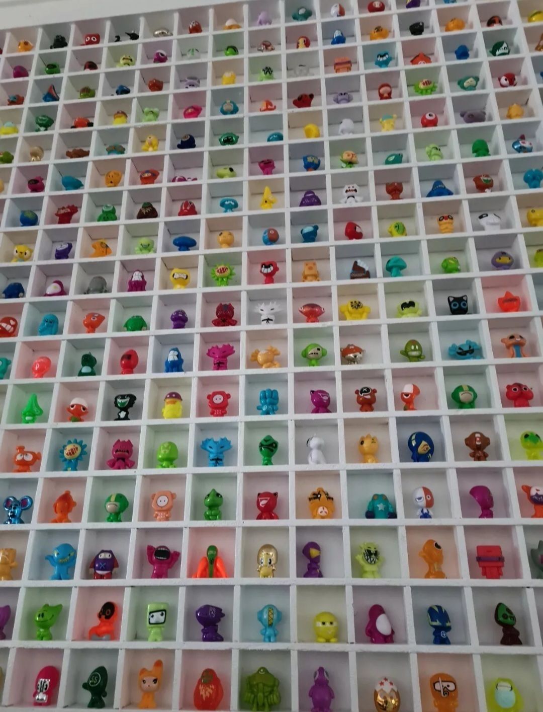 photo for sale Bespoke Handcrafted Display Board And 324 Gogo Crazy Bones Figures