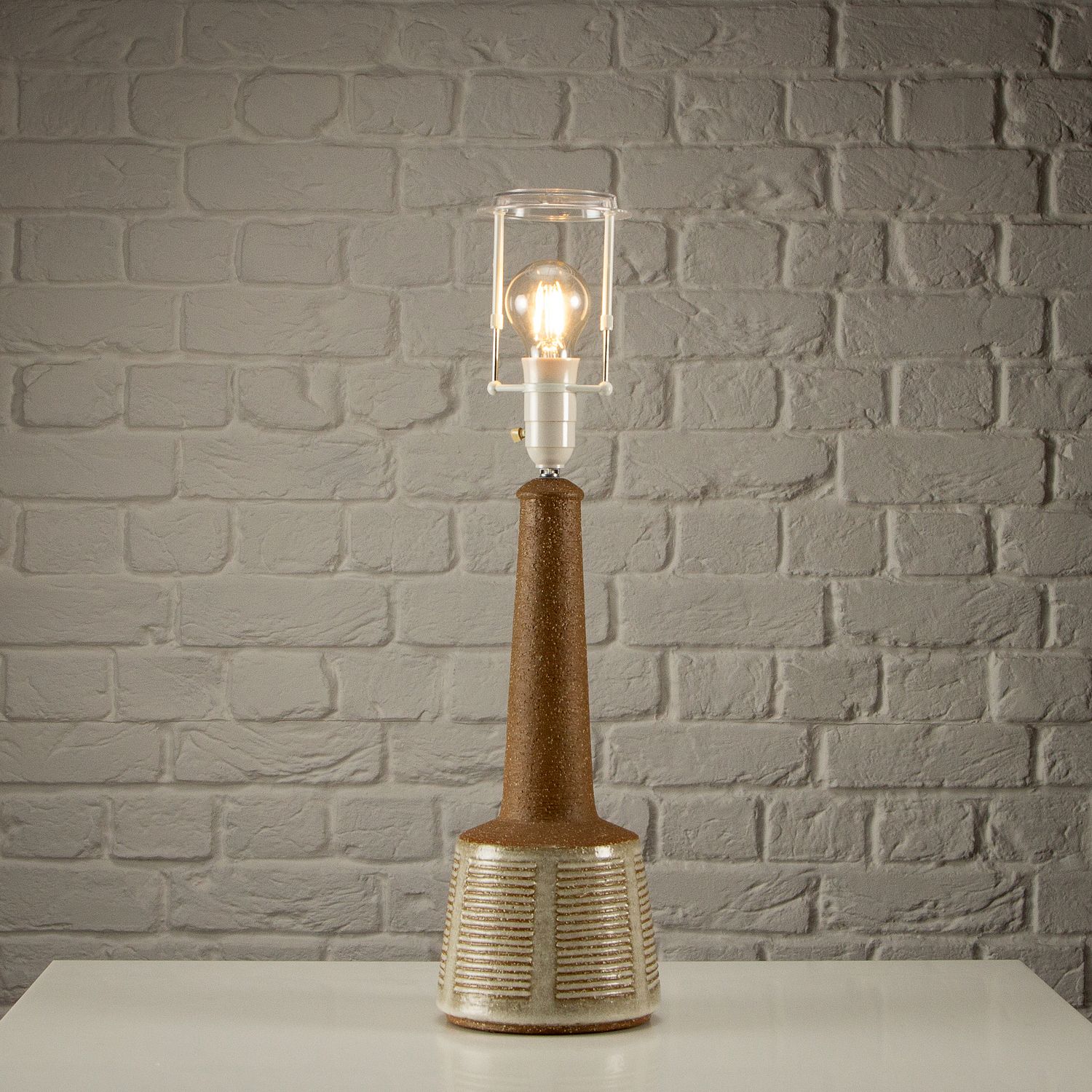 Model Dl337 Stoneware Lamp By Esben Klint For Palshus, Denmark, 1960s photo buy