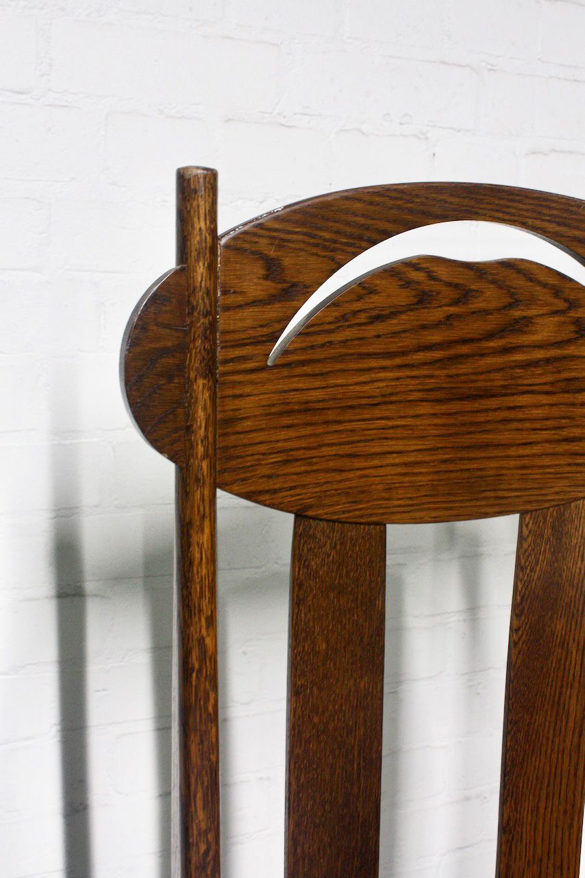 An Oak Argyle Chair By Charles Rennie Mackintosh For Cassina photo vinterior
