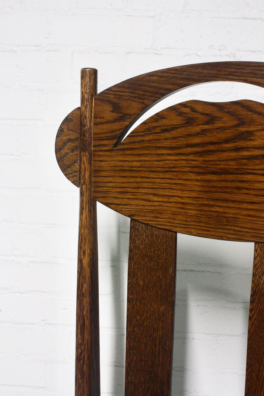 photo furniture An Oak Argyle Chair By Charles Rennie Mackintosh For Cassina