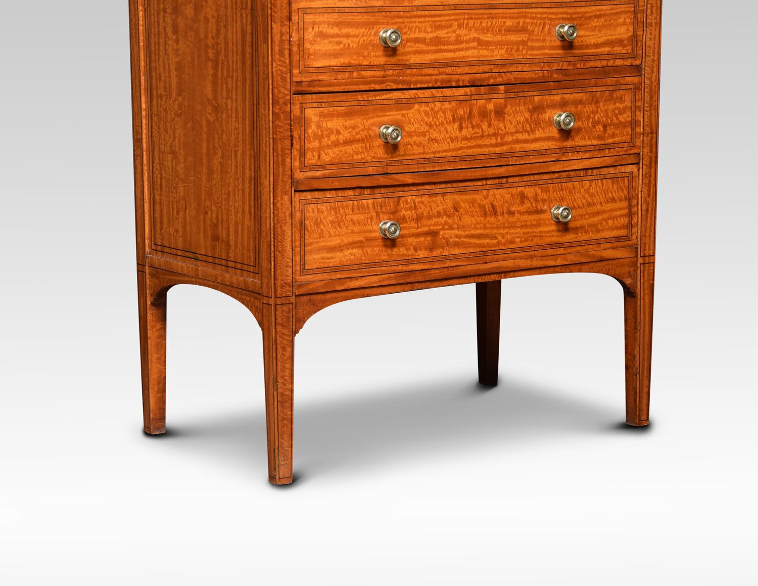 Satinwood Inlaid Music Chest photo 1740.0