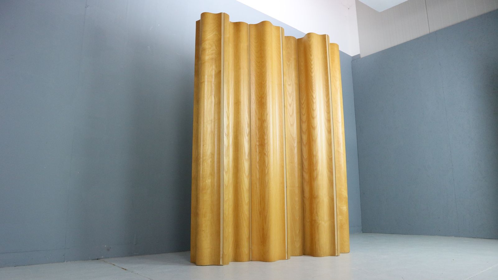 Folding Screen By Charles & Ray Eames (Fsw 6) For Herman Miller Birch Wood