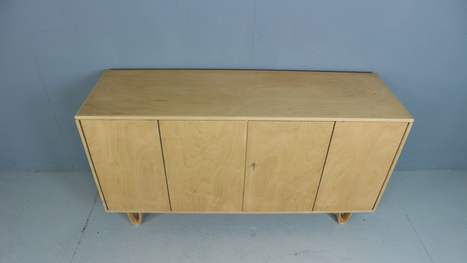 Pastoe Sideboard Db02 By Cees Braakman 1952 Birch Wood Serie photo vinterior