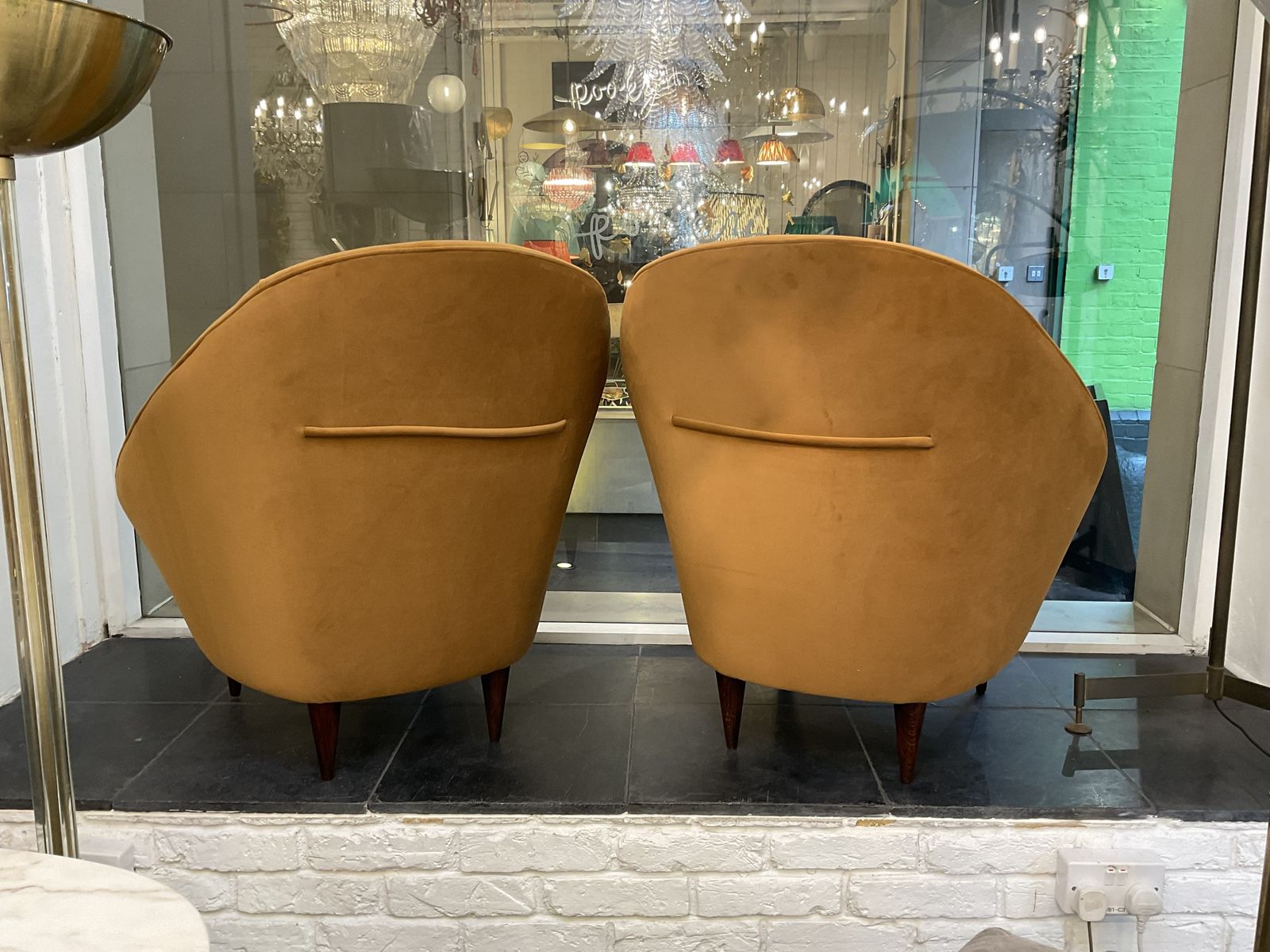 Italian 1935 40 Pair Of Armchairs By Gio’ Ponti photo 9500.0