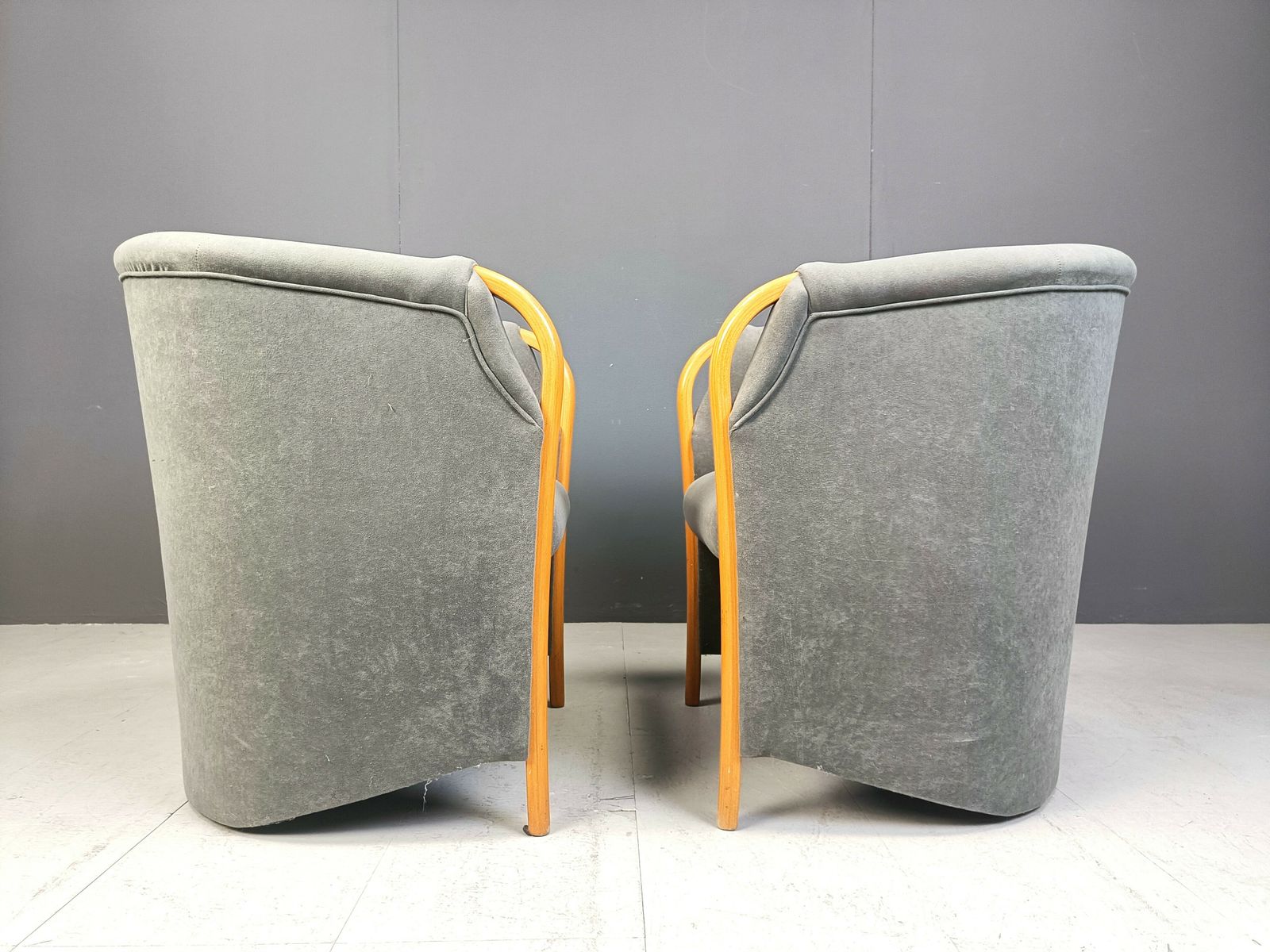 Pair Of Italian Armchairs, 1980s photo Furniture