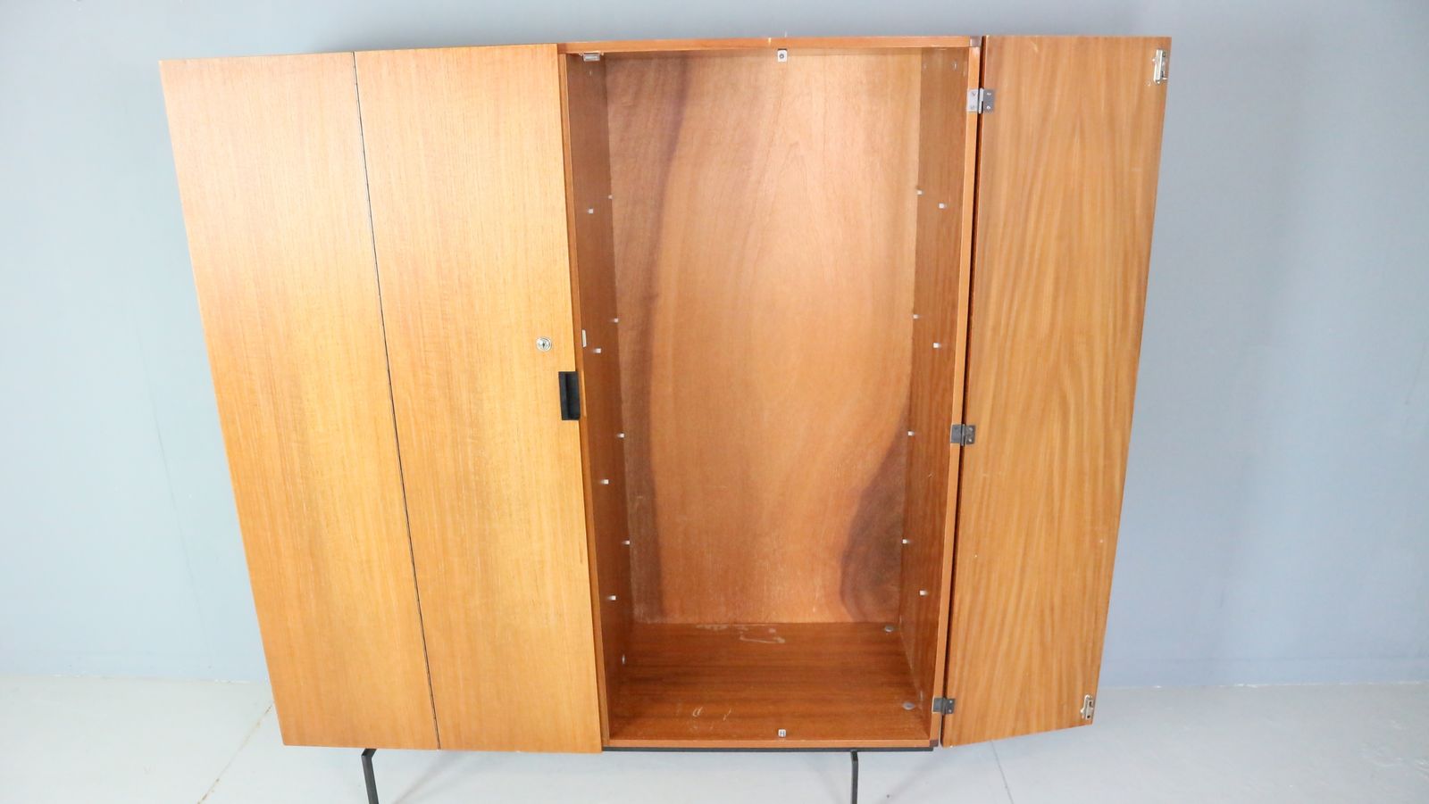 Cees Braakman Japanese Series "Ku14" Teak Wardrobe For Pastoe, 1960s photo 2500.0
