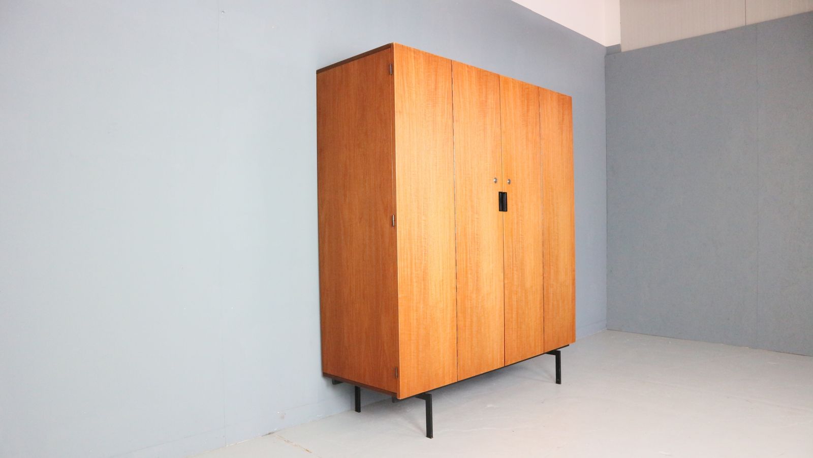 Cees Braakman Japanese Series "Ku14" Teak Wardrobe For Pastoe, 1960s photo buy