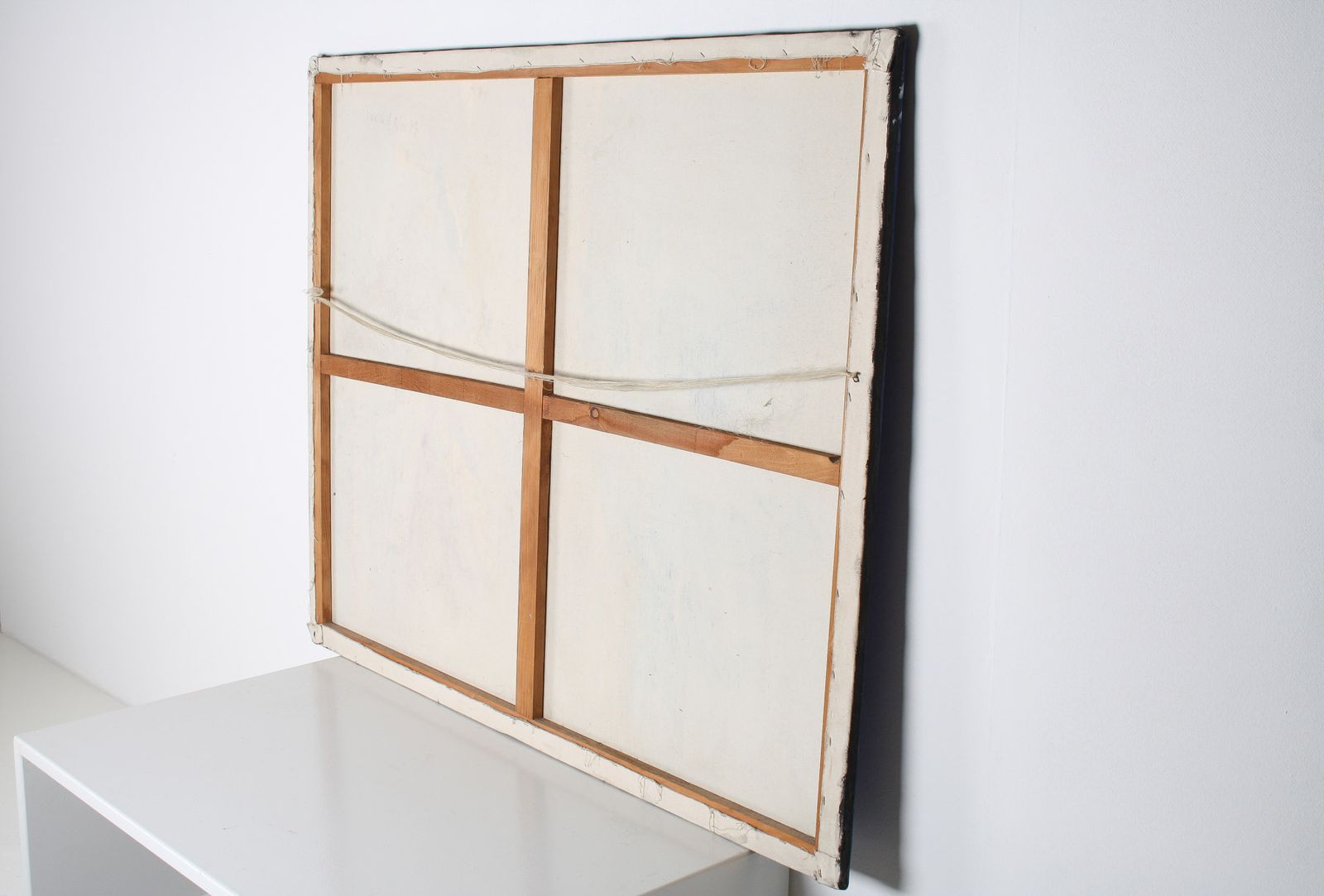 photo buy A Large Abstract Oil On Canvas Painting By Robert K Mckellar (1945 2009)