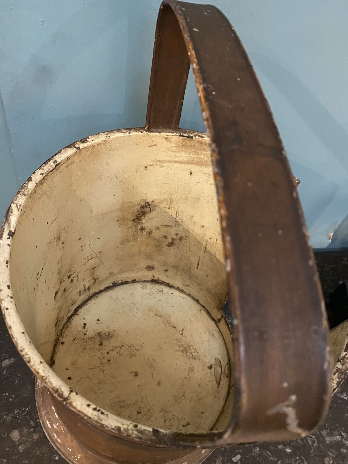 A Regency Toleware Campaign Plate Bucket Circa 1815 photo buy