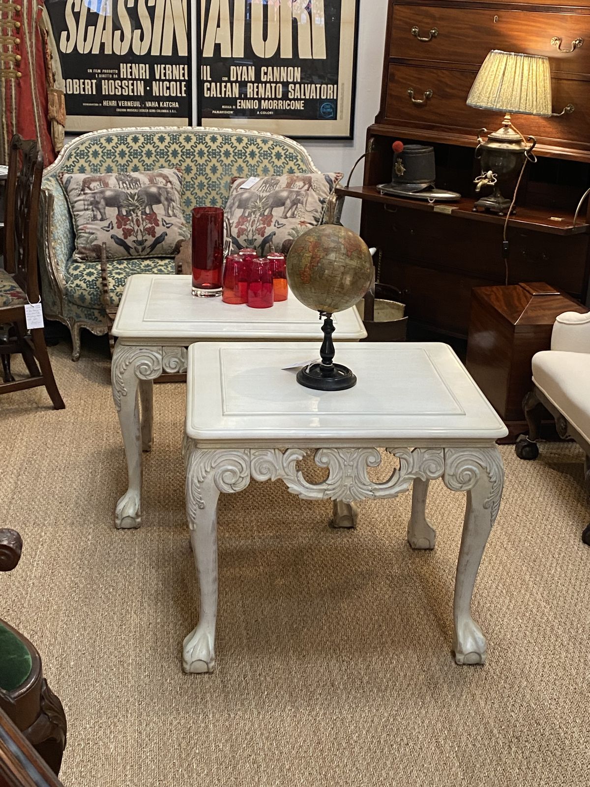 A Pair Of Mid Century Lamp Tables Or Side Tables photo Furniture