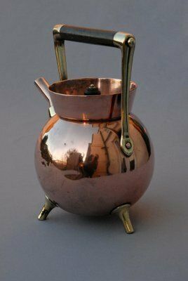 Copper And Brass Teapot By Christopher Dresser For Benham & Froud, 1885 photo 795.0