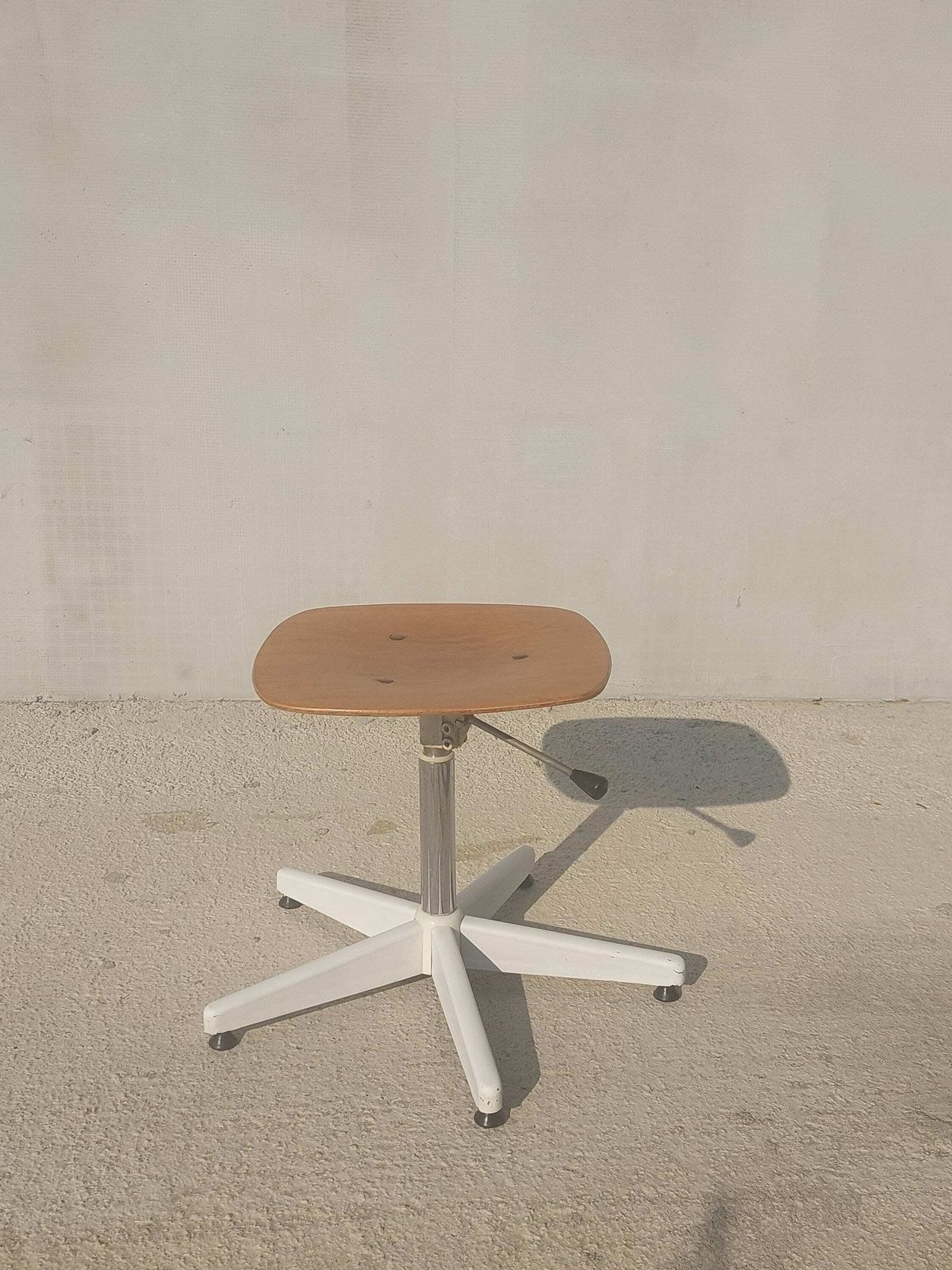 Mcm Industrial Swivel Chair/ Vintage Industrial Swivel Adjustable Chair /Mcm Interior/ Industrial Design/ Designer Chair/ Stol Kamnik /60's photo vinterior