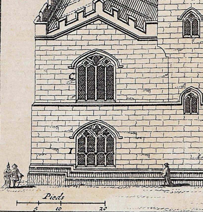 Pieter Van Der Aa, Library View, Cambridge Engraving Pieter Van Der Aa After David Loggan 1727 photo 286.0