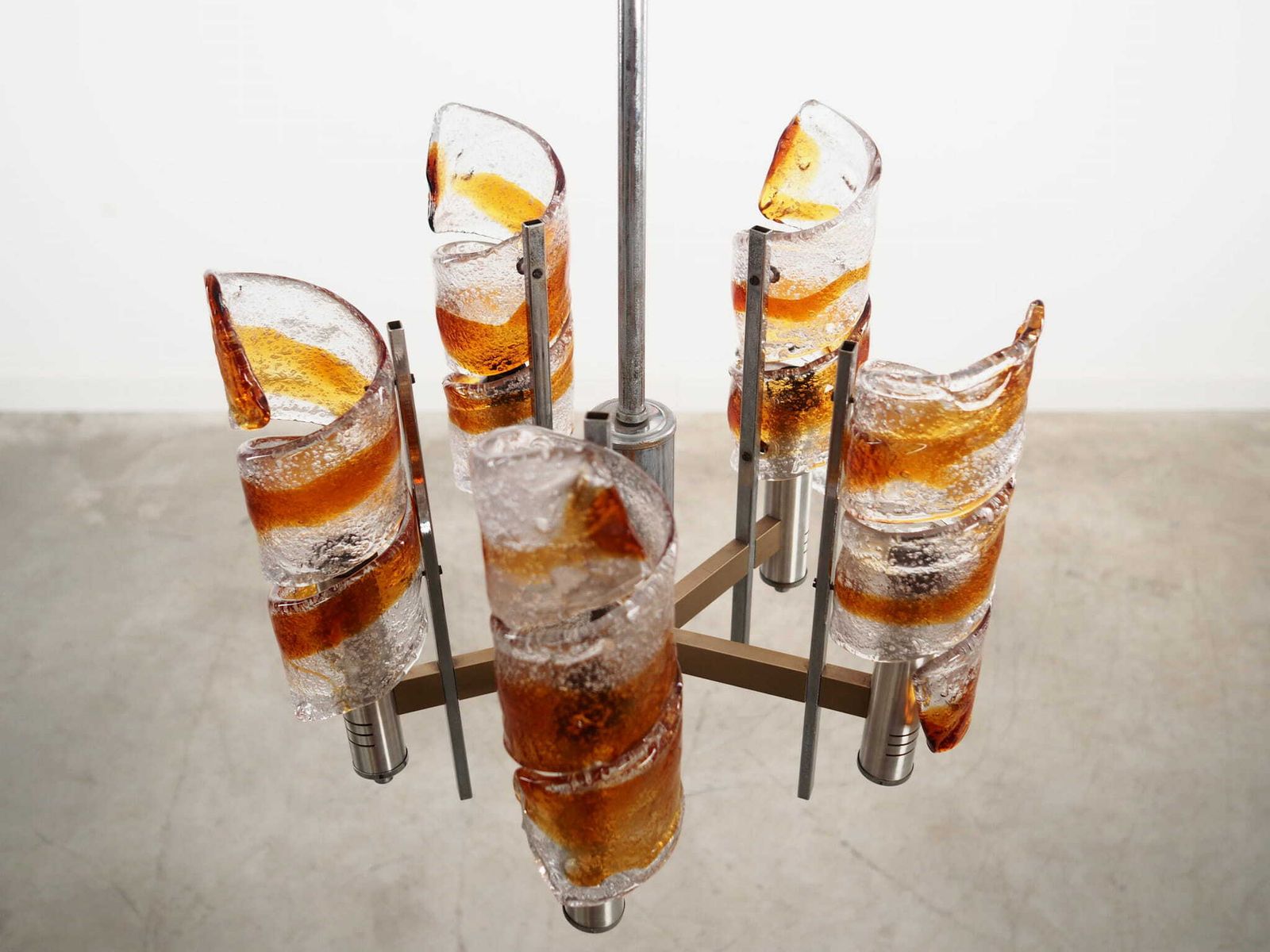 photo buy Hanglamp, Murano Glas, Italiaans Design, Jaren 1970, Productie: Italië