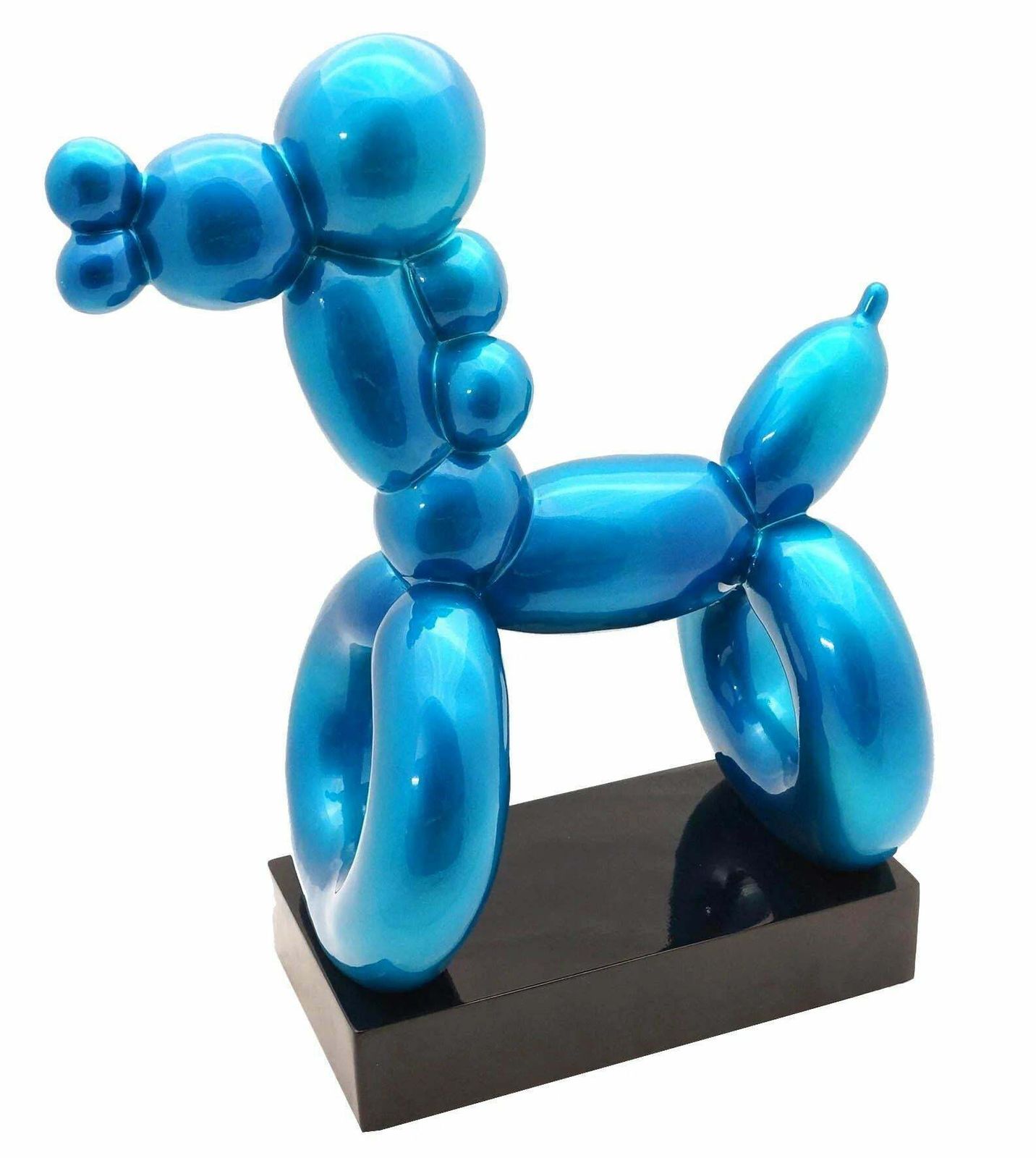 Fibreglass Sculpture Of A Balloon Dog, Contemporary Art, 21st Century. photo furniture